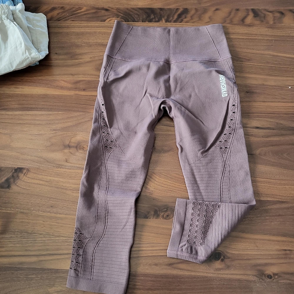 Gymshark ENERGY SEAMLESS CROPPED LEGGINGS
